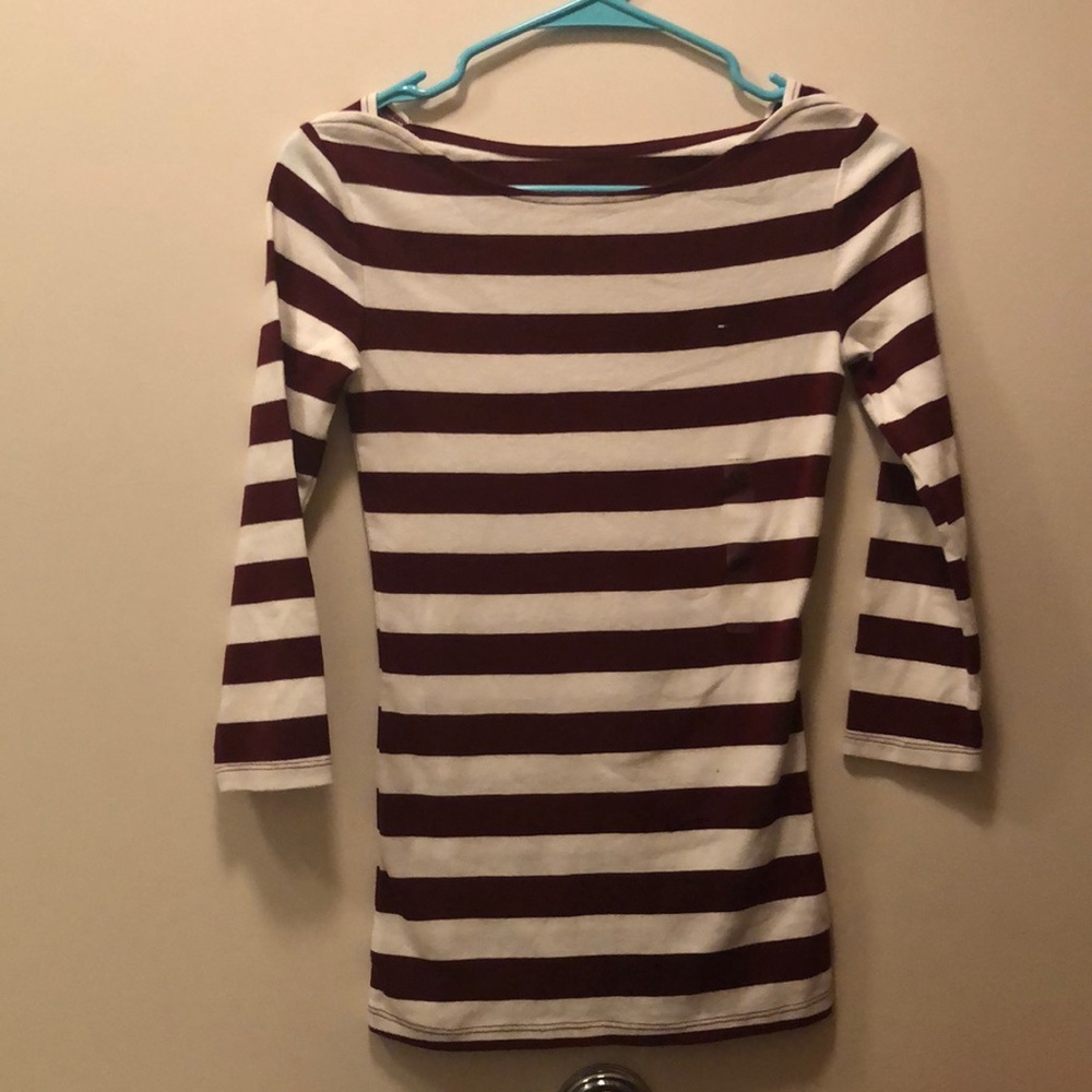 A long sleeved Tommy Hilfiger shirt